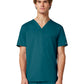 Men's 1-Pocket Tuckable V-Neck Top - WW690 - Caribbean Blue