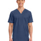 Men's 1-Pocket Tuckable V-Neck Top - WW690 - Navy