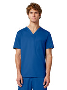 Men's 1-Pocket Tuckable V-Neck Top - WW690 - Royal