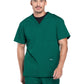 Men's 4-Pocket V-Neck Top - WW695 - Hunter Green