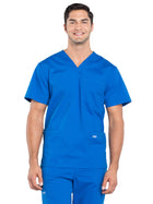 Men's 4-Pocket V-Neck Top - WW695 - Royal
