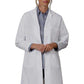 Women's Three-Pocket 39" Full-Length Lab Coat - 400 - White