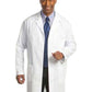 Men's Three-Pocket 39" Staff-Length Lab Coat - 432 - White