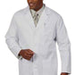 Men's Three-Pocket 34" Mid-Length Lab Coat - 447 - White