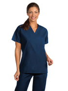 Unisex No Pocket Reversible Set-In Sleeve Shirt - 6675 - Navy