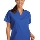 Unisex Reversible V-Neck Top in Blueberry - 6690 - Blueberry