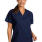 Unisex Reversible V-Neck Top in Navy - 6694 - Navy