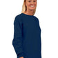 Unisex No Pocket Long Sleeve Shirt - 6740 - Navy