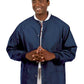 Unisex 2-Pocket Warm-Up Jacket - 7696 - Navy