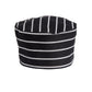 Unisex Chef Beanie - 0156C - Chalk Stripe