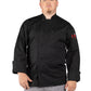 Unisex Classic Knot Chef Coat - 0403 - Black