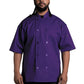 Unisex South Beach Chef Coat - 0415 - Grape