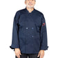Unisex Reinforced Bar Tacking Chef Coat - 0422 - Navy