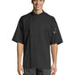 Unisex Reinforced Bar Tacking Chef Coat - 0428 - Black