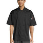 Unisex Reinforced Bar Tacking Chef Coat - 0480 - Black