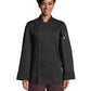 Unisex Reversible Closure Chef Coat - 0481 - Black