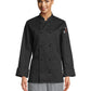 Women's Chef Coat - 0490 - Black