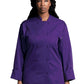 Unisex Mandarin Collar Chef Coat - 0706 - Grape