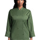 Unisex Mandarin Collar Chef Coat - 0706 - Sea Green