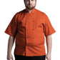 Unisex Reversible Closure Chef Coat - 0707 - Orange
