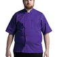 Unisex Reversible Closure Chef Coat - 0707 - Grape