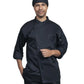 Unisex 2-Pocket Como Chef Coat - 0708 - Black