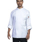 Unisex 2-Pocket Como Chef Coat - 0708 - White
