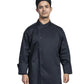 Unisex 2-Pocket Capri Chef Coat - 0708HC - Black
