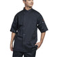 Unisex 2-Pocket Luca Chef Coat - 0712 - Black