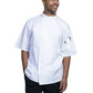 Unisex 2-Pocket Luca Chef Coat - 0712 - White
