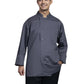 Unisex 2-Pocket Genoa Chef Coat - 0715HC - Slate