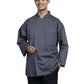 Treviso Unisex Two-Pocket Chef Coat - 0719 - Slate