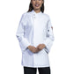 Unisex 2-Pocket Bologna Chef Coat - 0721 - White