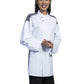 Unisex 2-Pocket Solta Chef Coat - 0721HC - White