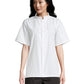 Unisex Mandarin Collar Shirt - 0921 - White