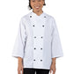Unisex Ten Button Shirt - 0975 - White