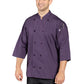 Unisex Ten Button Shirt - 0975 - Eggplant