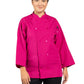 Unisex Ten Button Shirt - 0975 - Berry