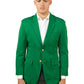 Men's 6-Pocket Single-Breasted Blazer - 1000 - Kelly
