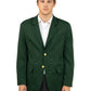 Men's 6-Pocket Single-Breasted Blazer - 1000C - Hunter Green