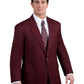 Men’s Easywear Blazer - 1050 - Burgundy