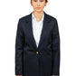 Women's 6-Pocket Single-Breasted Blazer - 2000C - Navy