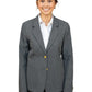 Women's 6-Pocket Single-Breasted Heather Blazer - 2000HEA - Grey Heather
