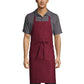 Unisex No Pocket Apron - 3000 - Burgundy