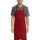 Unisex No Pocket Apron - 3000 - Red