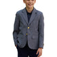 Boy's Two-Button UltraLux 100% Polyester Blazer - 3000C - Grey