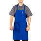 Unisex Pencil Pocket Apron - 3004 - Royal