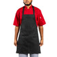 Unisex Adjustable Neck Apron - 3010 - Black