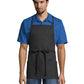 Unisex Sliding Adjustable Neck Apron - 3011 - Black