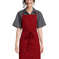 Unisex Adjustable Neck Apron - 3016 - Red